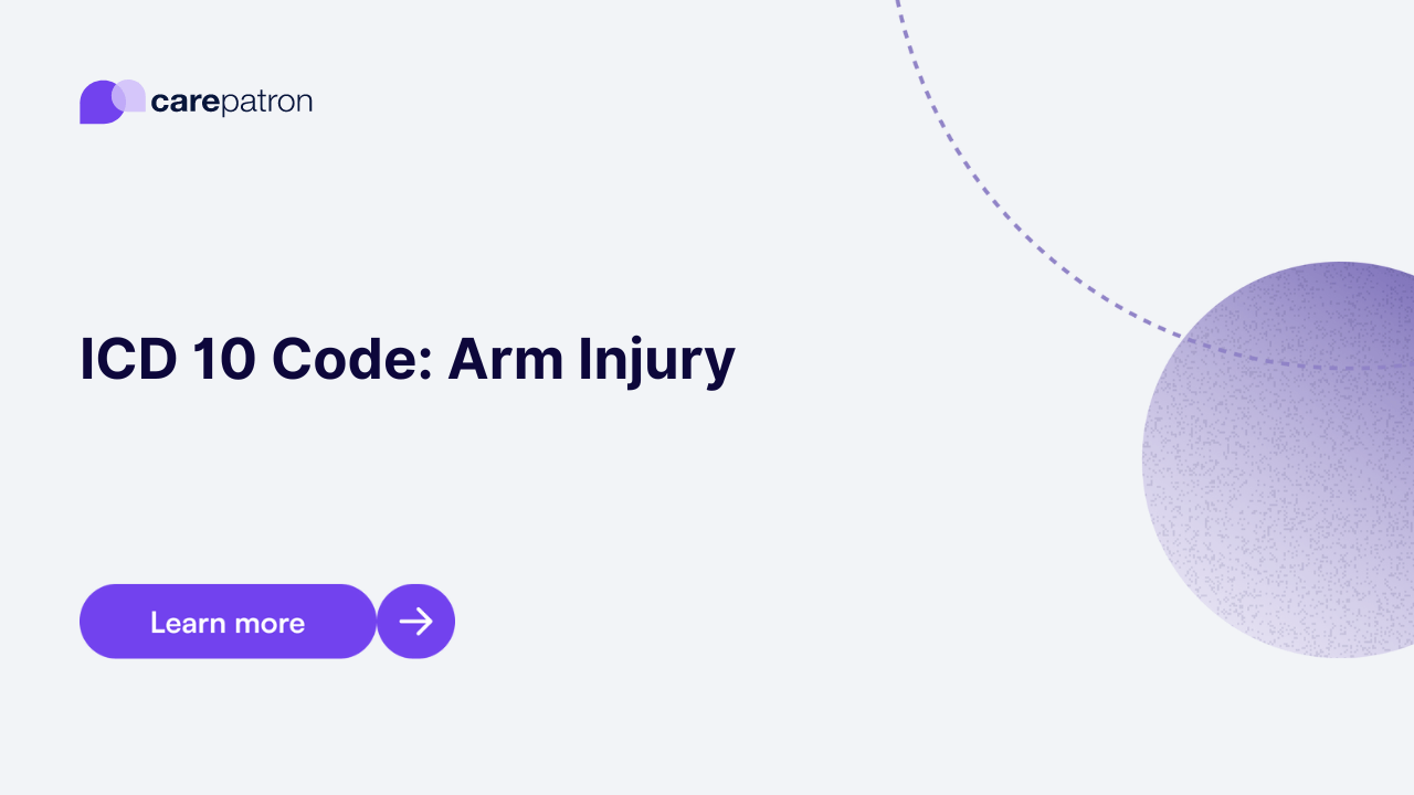 Arm Injury ICD10CM Codes 2023